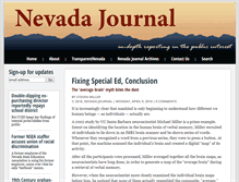 Tablet Screenshot of nevadajournal.com